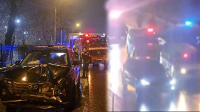 Üsküdar'da ‘dur’ ihtarına uymayan çakar takılı sürücü kovalamaca ile yakalandı