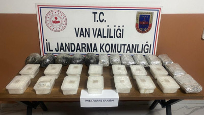 Van'da çuval çuval ele geçirildi! Tam 21 kilo