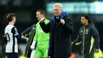 Moyes'li Everton, Tottenham'ı 3-2 yendi