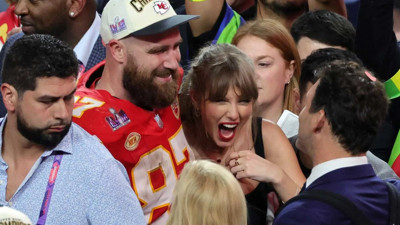 Travis Kelce'den Taylor Swift'e 22'lik jest