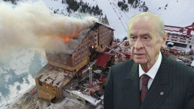 Bahçeli'den Bolu'daki yangın felaketi için taziye mesajı