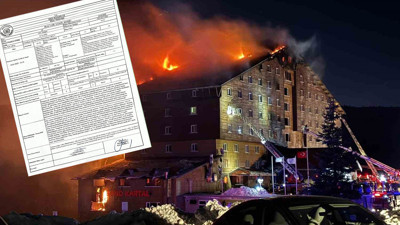 Yanan Grand Kartal Otel'in itfaiye raporu ortaya çıktı