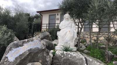 Datça’da Demeter heykeline çirkin saldırı