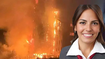 Patronun kızı yanmaz odada kaldı: Alevler perdelerine bile işlemedi