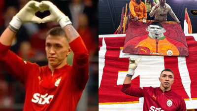 Galatasaray taraftarından Muslera'ya büyük destek!