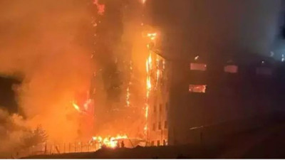 Bolu otel yangını faciasından yeni görüntüler! 'Sanırım Ölmek Üzereyiz'