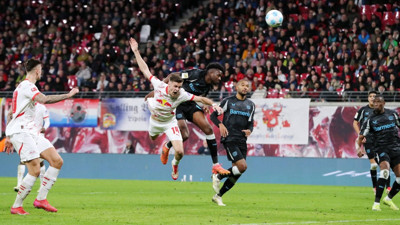 Leverkusen, Leipzig deplasmanında 2 puan bıraktı