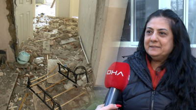 Beylikdüzü'nde yıkım kararı alınan binada tek kalan kiracı: Ben bu oyuna düşmeyeceğim