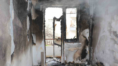 Ankara’da yangın: 8 kişi duman altında kaldı