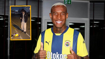 Talisca'nın formasını yaktı!