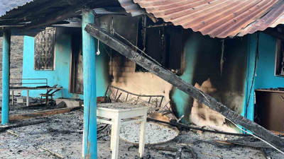 Elazığ’da mezrada yanan ev ile ilgili gözaltına alınan 1 kişi tutuklandı