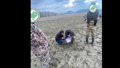 Ördek avcısına ceza yağdı