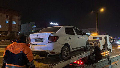 2 otomobilin karıştığı kazada 2 kişi yaralandı