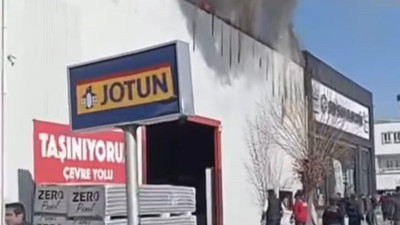 Batman’da iş yerinde yangın