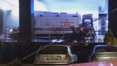 Ayağı kayan avcı kendini ağır yaraladı