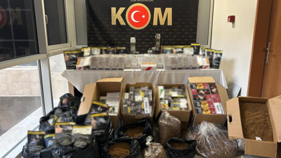 Kütahya’da 59 bin makaron ele geçirildi