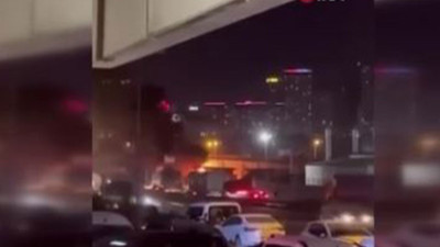 Beylikdüzü’nde tır alevler içinde kaldı