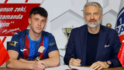 Fatih Tekke’nin oğlu 1461 Trabzon’a imza attı!