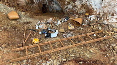 Aydın'da kaçak kazı operasyonu: 10 gözaltı