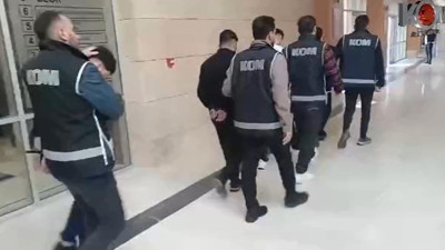 Antalya’da harç çetesinin 5 üyesi yakalandı