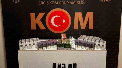 Erciş’te gümrük kaçakçılığı operasyonu