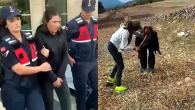 Çobanı sopayla dövüp kameraya almışlardı! Dayakçı kız kardeşler ilk duruşmada tahliye oldu