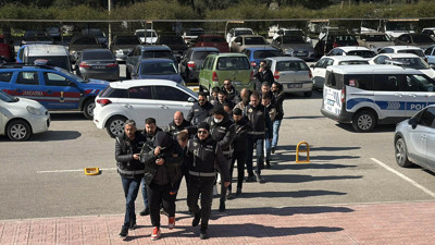Suç örgütünün 8 üyesi tutuklandı
