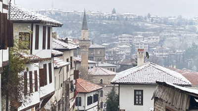 Safranbolu beyaza büründü