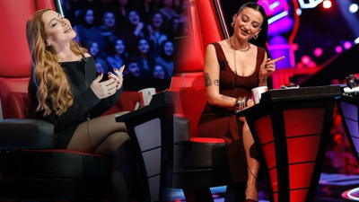 Melike Şahin’e olan bakışları dikkat çekmişti! Hadise’den kulis fotoğrafı geldi