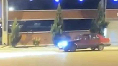 Caddede drift atan sürücünün cezası ağır oldu