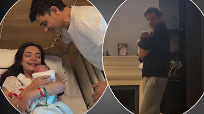 İlk kez baba olma heyecanı yaşamıştı! Ünlü oyuncunun bebeğiyle paylaşımı beğeni topladı