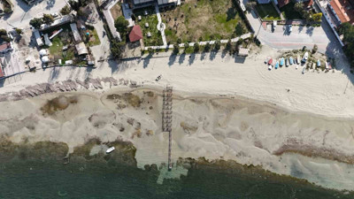 Bir ilde daha deniz suyu çekildi