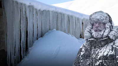 Türkiye'nin buz tutan şehri! Termometreler -30 dereceyi gördü