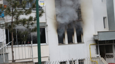 Tokat'ta korkutan yangın: 12 kişi dumandan etkilendi