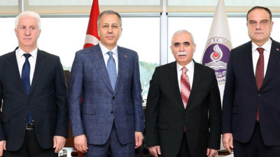 Bakan Yerlikaya, yüksek yargı mensuplarını ziyaret etti