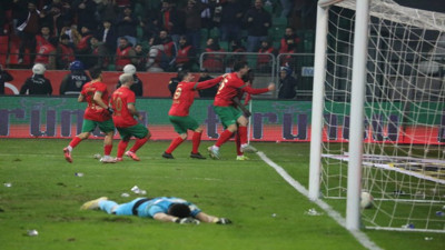 Amedspor 90. dakikada galibiyete uzandı