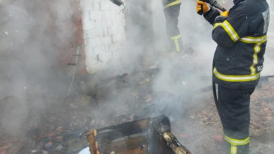 Bolu’da ahşap ev alevlere teslim oldu