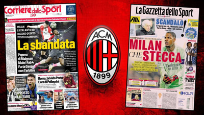 İtalyan basını Milan'a tepkili