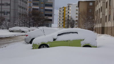 Bitlis'te 219 köy yolu kardan kapalı
