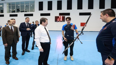 Mete Gazoz ve milli takım Samsun'da çalışıyor