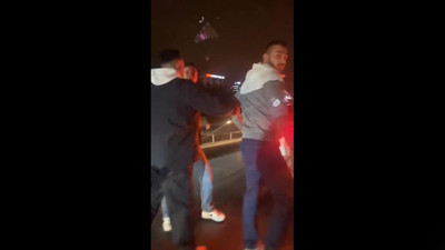 İstanbul’da magandalar trafiği alt üst etti