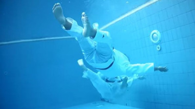 Su altında karate: Dövüş sanatlarının yeni boyutu