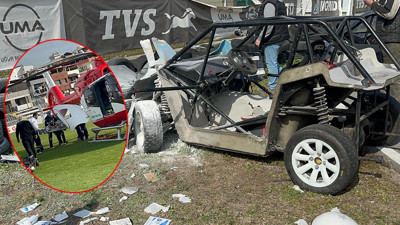 Kalp masajıyla hayata döndü! Milyarder Türk rallici pistte duvara çarptı