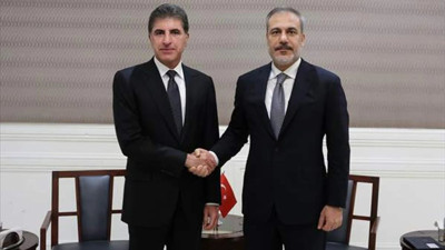 Bakan Fidan, IKBY Başkanı Barzani ile görüştü