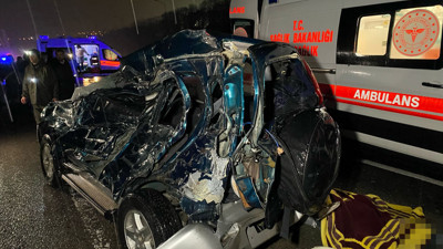 Cip, beton mikseri ile çarpıştı! 2 ölü 2 yaralı