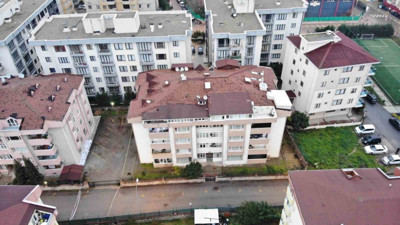 İstanbul’da korku saçan bina böyle görüntülendi! Çökme riski nedeniyle tahliye edilmişti