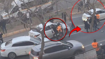 Şanlıurfa'da magandalar aracın önünü kesip öldüresiye darp etti!