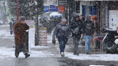 Bolu Dağı beyaza büründü