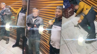 Dehşet anları! Tabancayı boynuna dayayıp tetiğe bastı