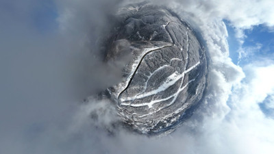 Bolu Dağı beyaz örtüyle kaplandı